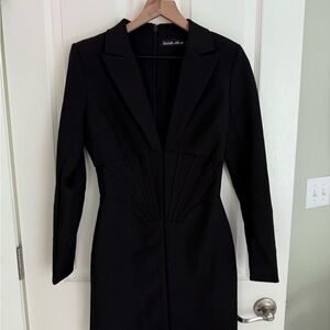 Lavish Alice Black Long Sleeve Dress